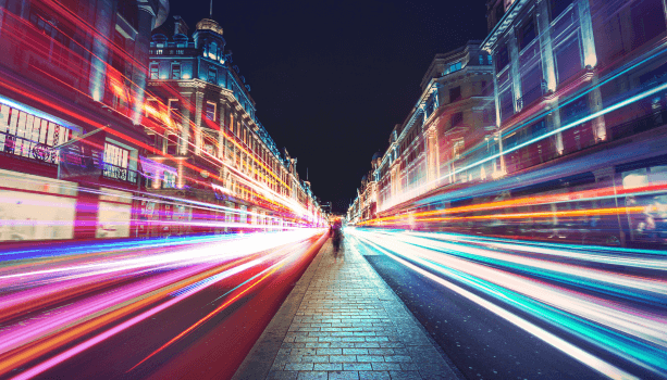city lights